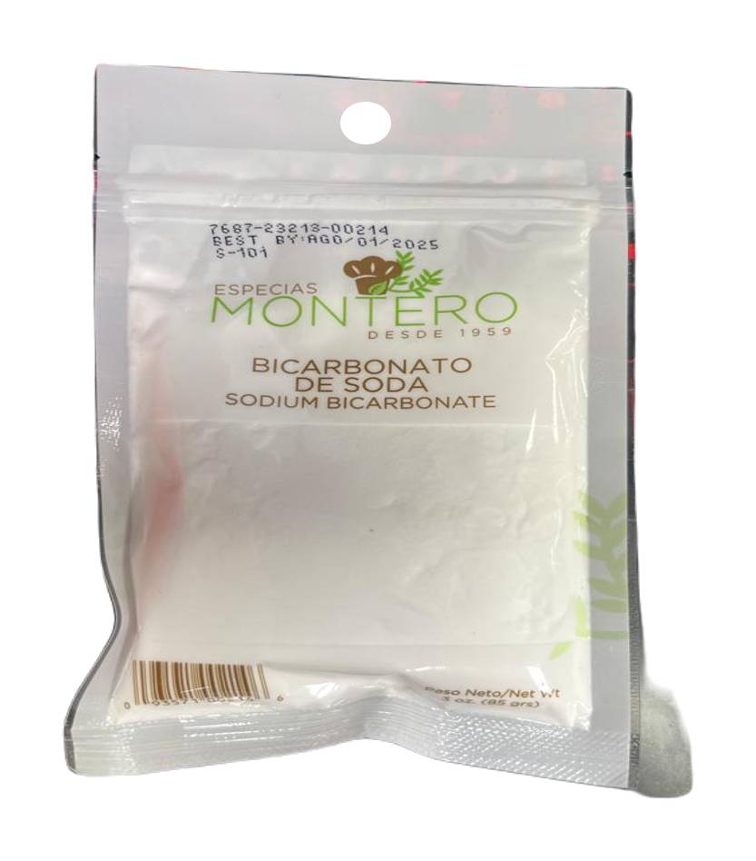 Montero Bicarbonato de Soda 3 oz