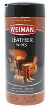 Weiman Leather Wipes 30 ct