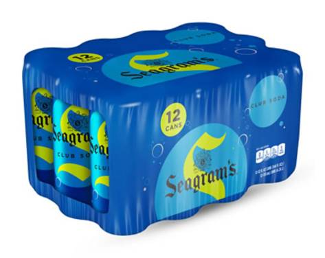 Seagram's Club Soda 12-12 oz