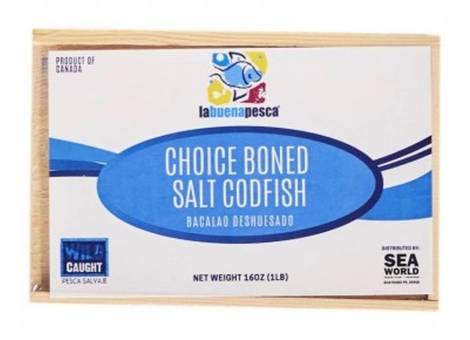 La Buena Pesca Choice Bones Salt Codfish 16 oz