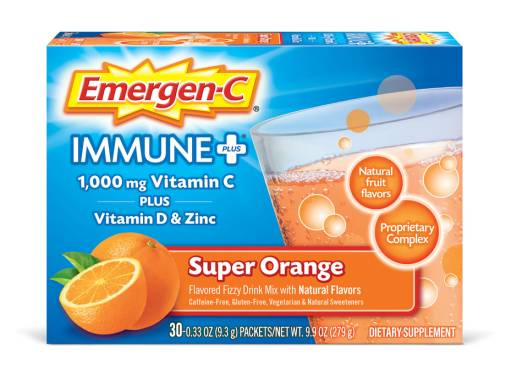 Emergen-C Immune Plus Super Orange 30 ct