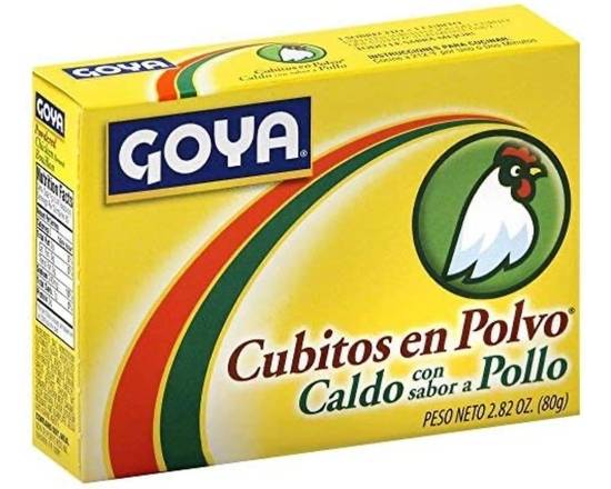 Goya Cubitos en Polvo Sabor a Pollo 2.82 oz