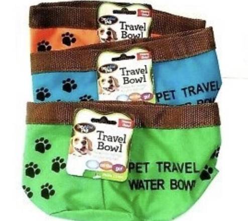 BowWow Pals Pet Travel Bowl