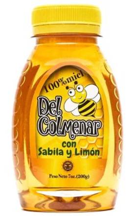 Del Colmenar Miel con Sabila y Limon 7 oz