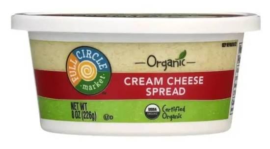 Full Circle Organic Cream Cheese Spread 8 oz
