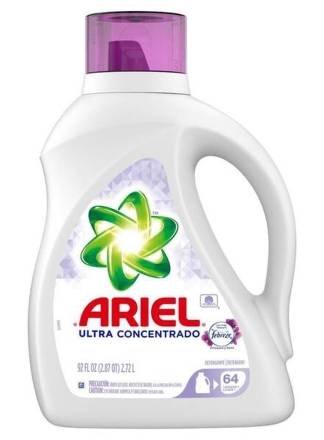 Ariel Ultra Concentrado con Febreze 92 oz