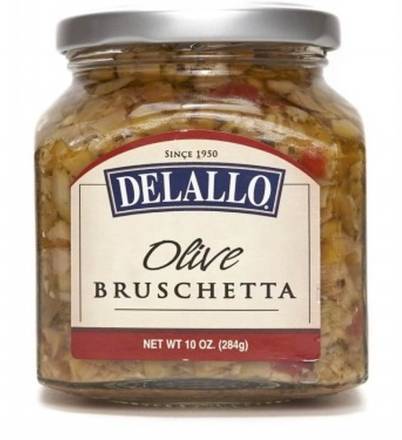 DeLallo Olive Bruschetta 10 oz