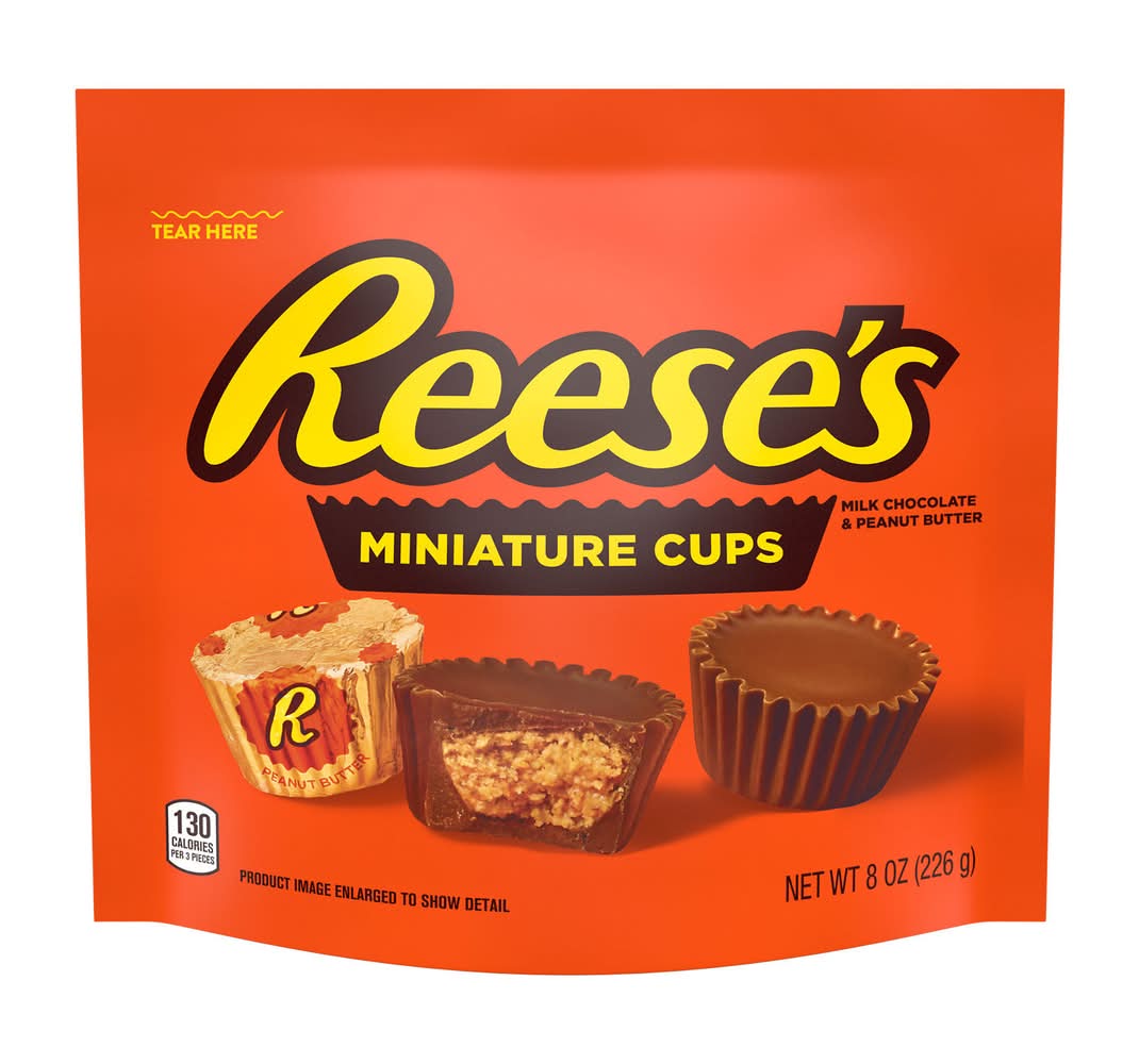 Reese’s Miniature Peanut Butter Cups 8 oz