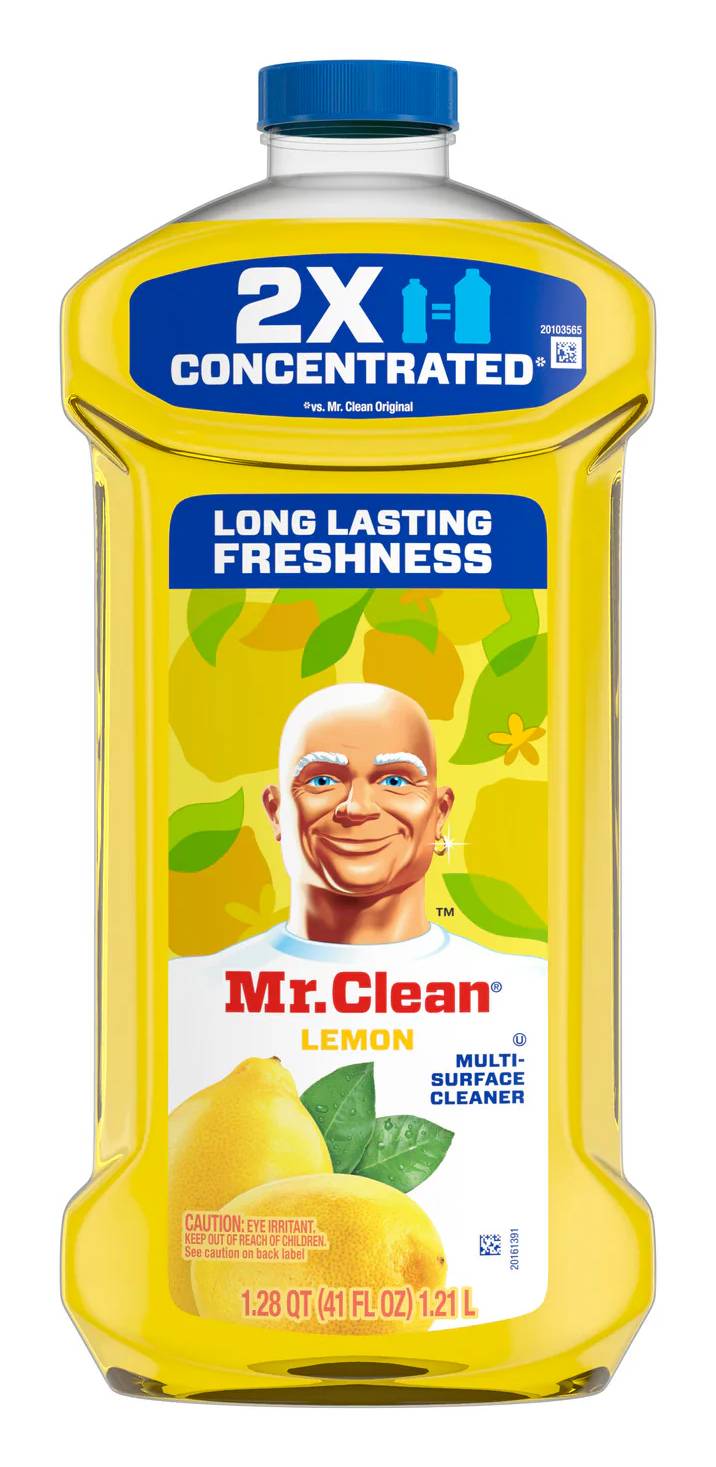 Mr. Clean 2x Concentrated Multi-Surface Cleaner Anti-Bacterial Lemon 23 oz