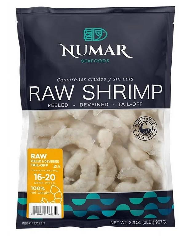 Numar Easy Peel Shrimp Raw 16-20 32 oz