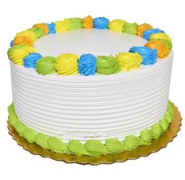 Bizcocho de Vainilla 8” de Dos Niveles