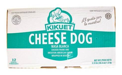 Kikuet Cheese Dog 12 ct