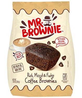 Mr. Brownie Coffee Brownies 7.05 oz
