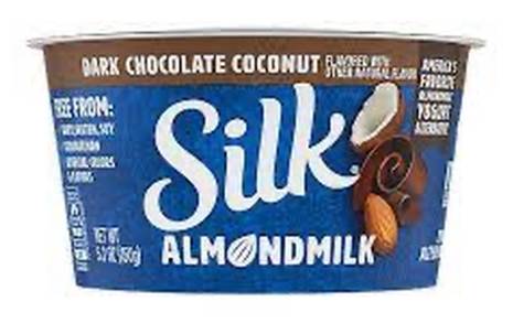Silk Almond Milk Dark Chocolate Coconut Yogurt 5.3 oz