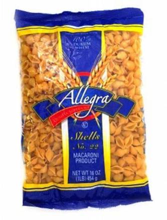 Allegra Pasta Shells No. 22 16 oz