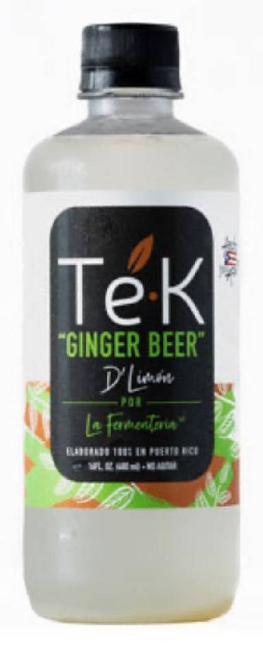 Tek Ginger Beer D'Limon 16 oz