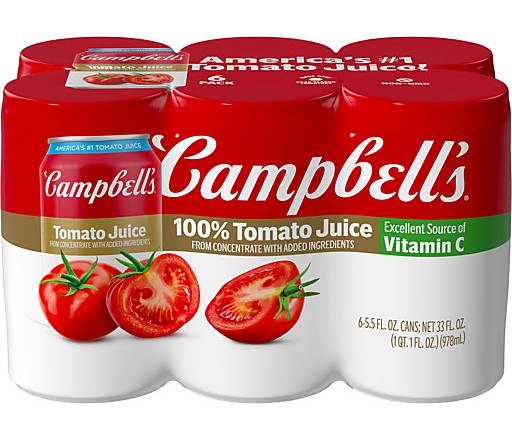 Campbell’s Tomato Juice 6-5.5 oz