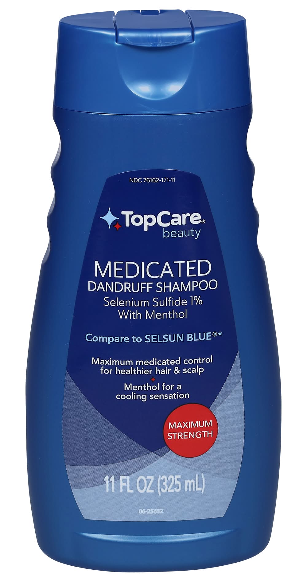 Top Care Medicated Dandruff Shampoo 11 ox