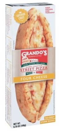 Grando's Street Pizza Four Cheese 6.7 oz