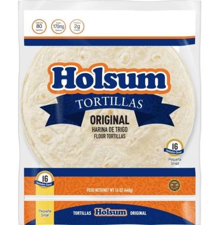 Holsum Tortillas Original / Flour Small 16 oz