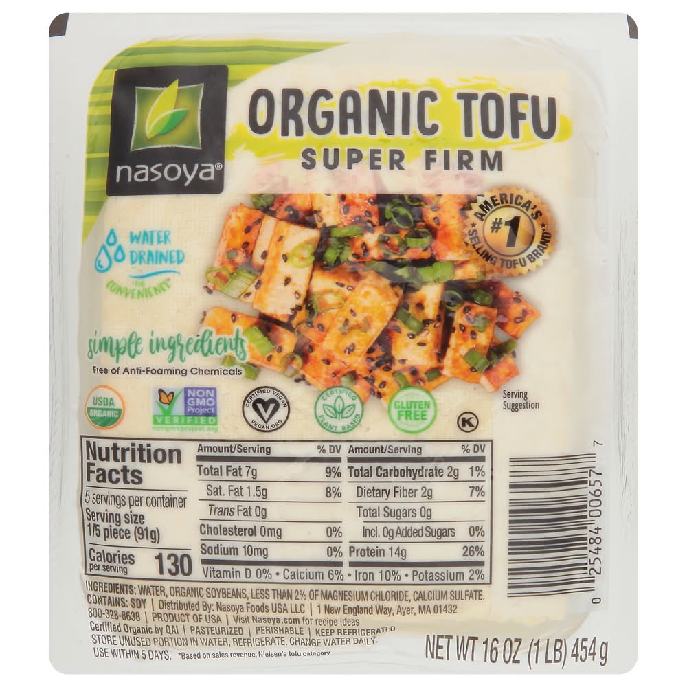 Nasoya Organic Super Firm Tofu 16 oz