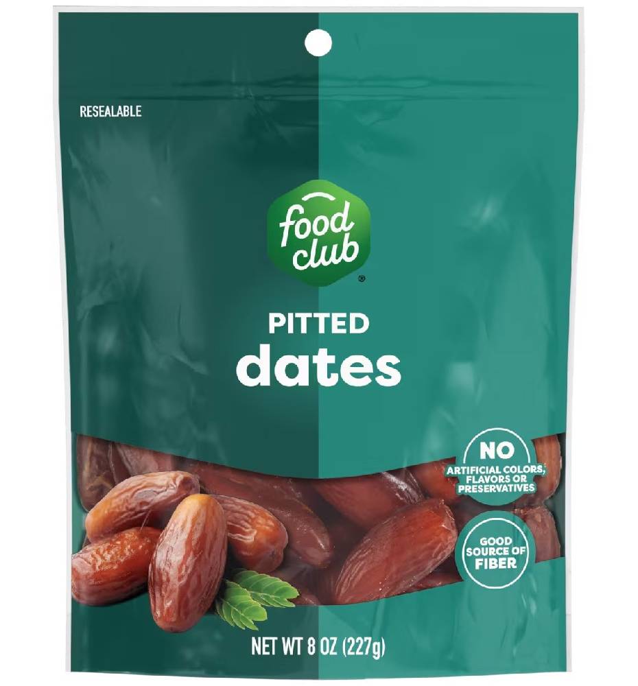Food Club Pitted Dates 8 oz