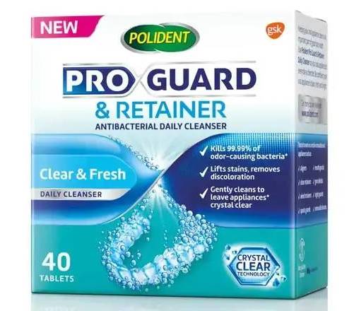 Polident Pro Guard & Retainer Antibacterial Daily Cleanser