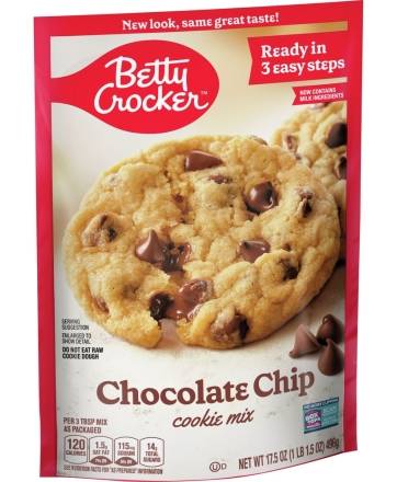 Betty Crocker Chocolate Chip Cookie Mix 17.5 oz