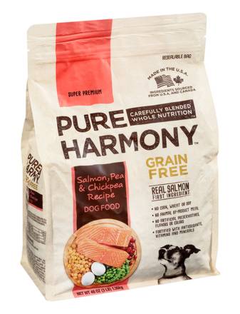Pure Harmony Grain Free Salmon Dog Food 3.5 lbs