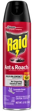 Raid Ant & Roach Lavender Scent 12 oz