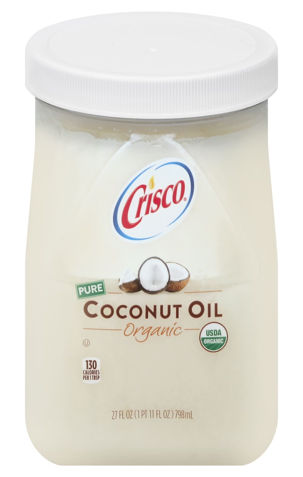 Crisco Organic Refined Coconut Oil 27 oz