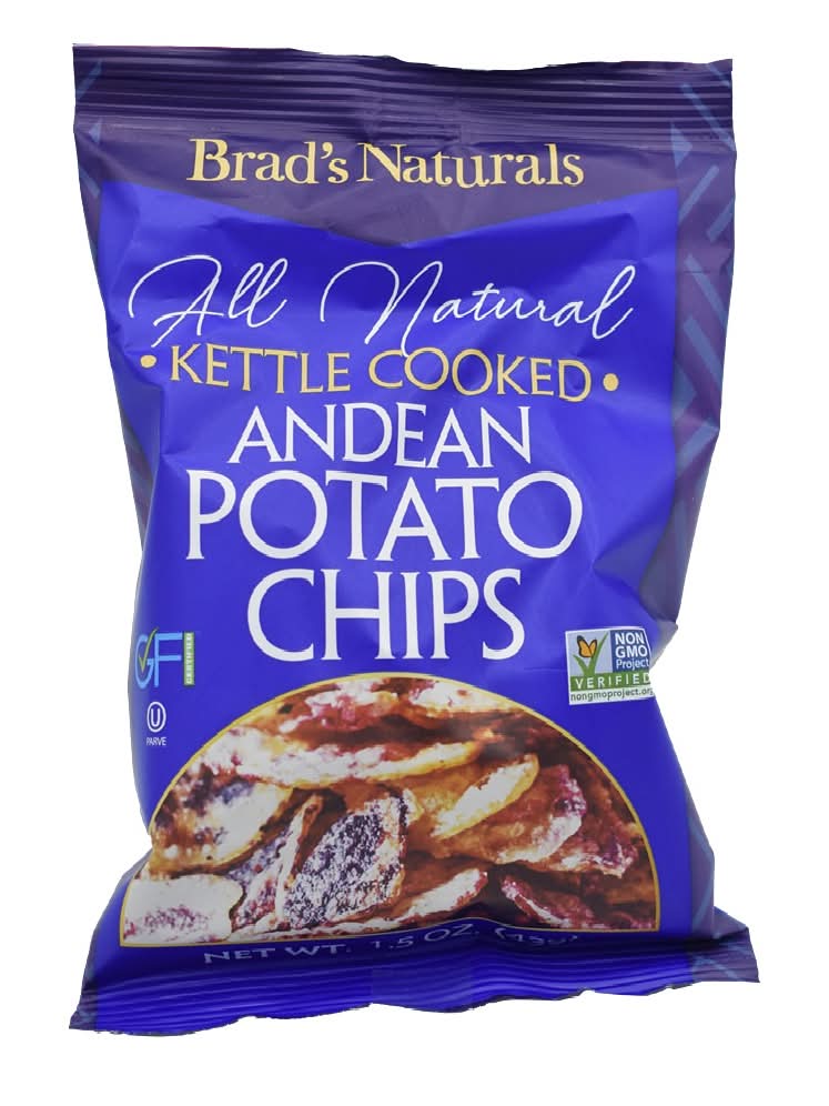 Brad's Natural Andean Potato Chips Sea Salt 1.5 oz