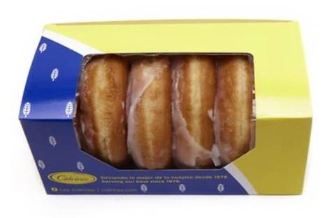 Cidrines Donas Glaceadas 6 ct