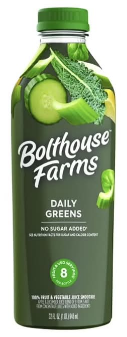 Bolthouse Farms Daily Greens No Sugar Added 32 oz