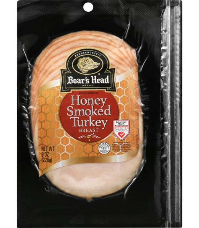 Boar's Head Honey Smoked Turkey Breast 8 oz