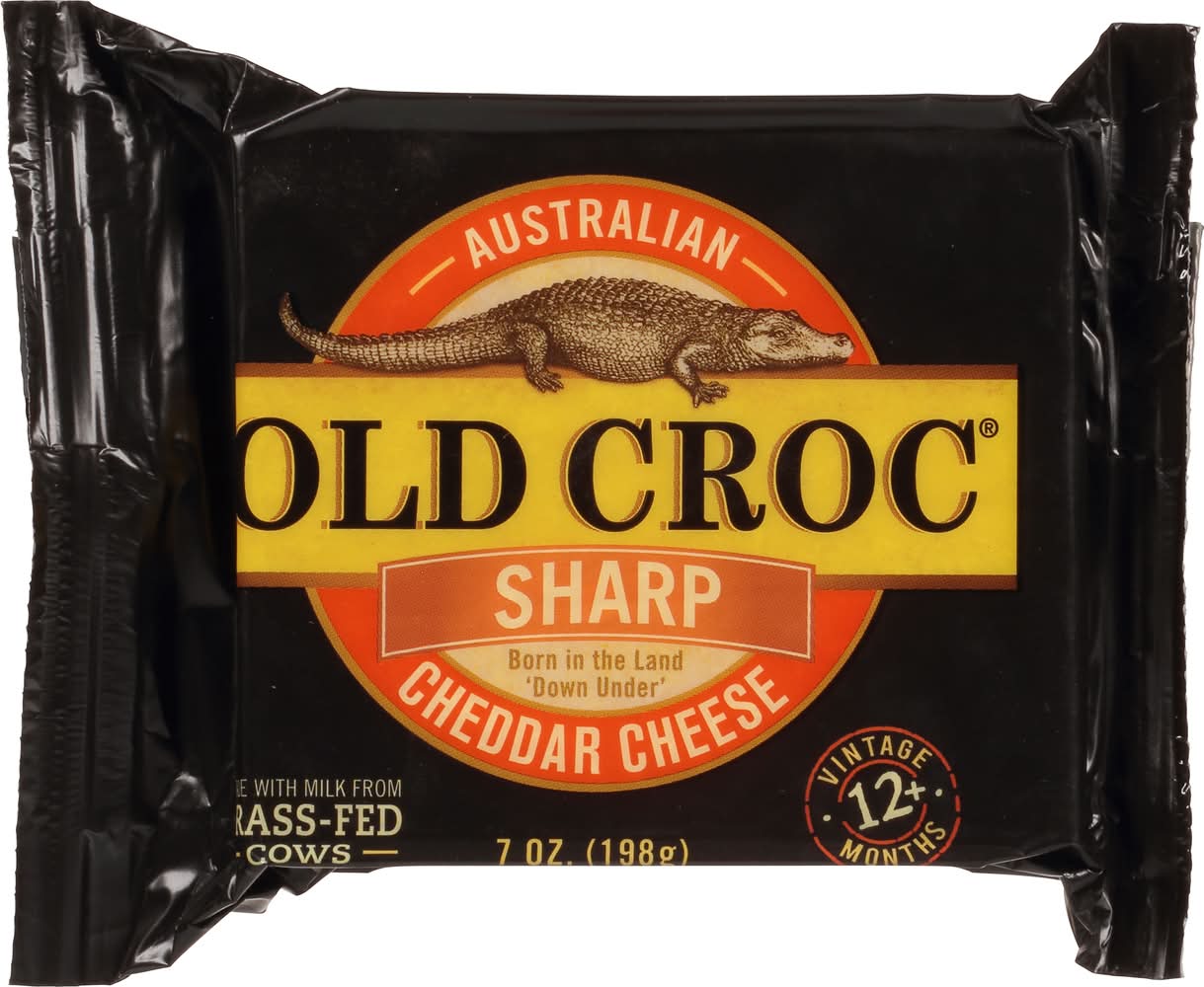 Old Croc Sharp Cheddar Cheese