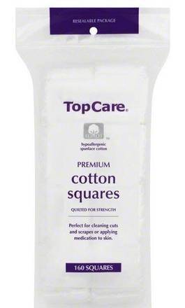 TopCare Cotton Squares 160 ct