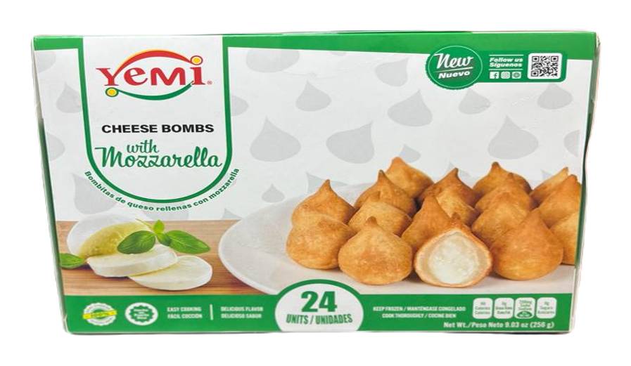 Yemi Cheese Bombs With Mozzarella 24 ct