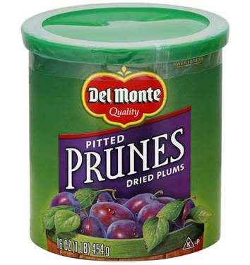 Del Monte Pitted Prunes Dried Plums 16 oz