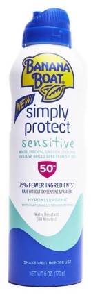Banana Boat Simply Protect Sensitive SPF 50