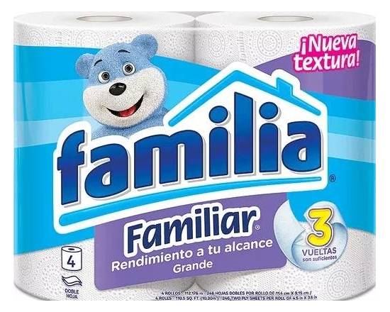 Familia Papel Sanitario Familiar 4 ct