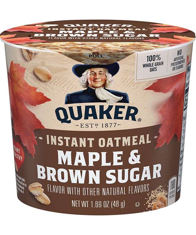 Quaker Instant Oatmeal with Maple & Brown Sugar 1.76 oz