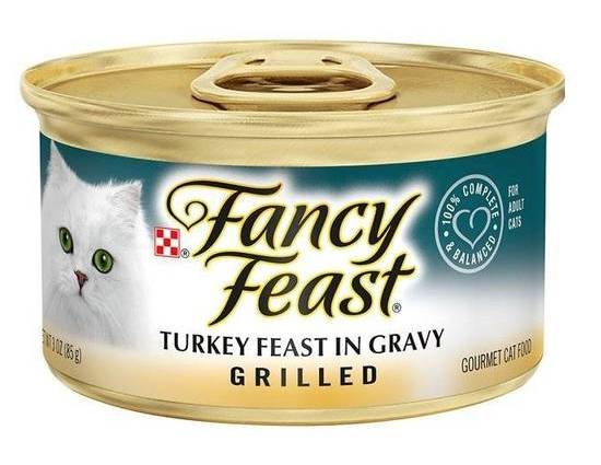Fancy Feast Turkey Feast in Gravy Grilled 3 oz