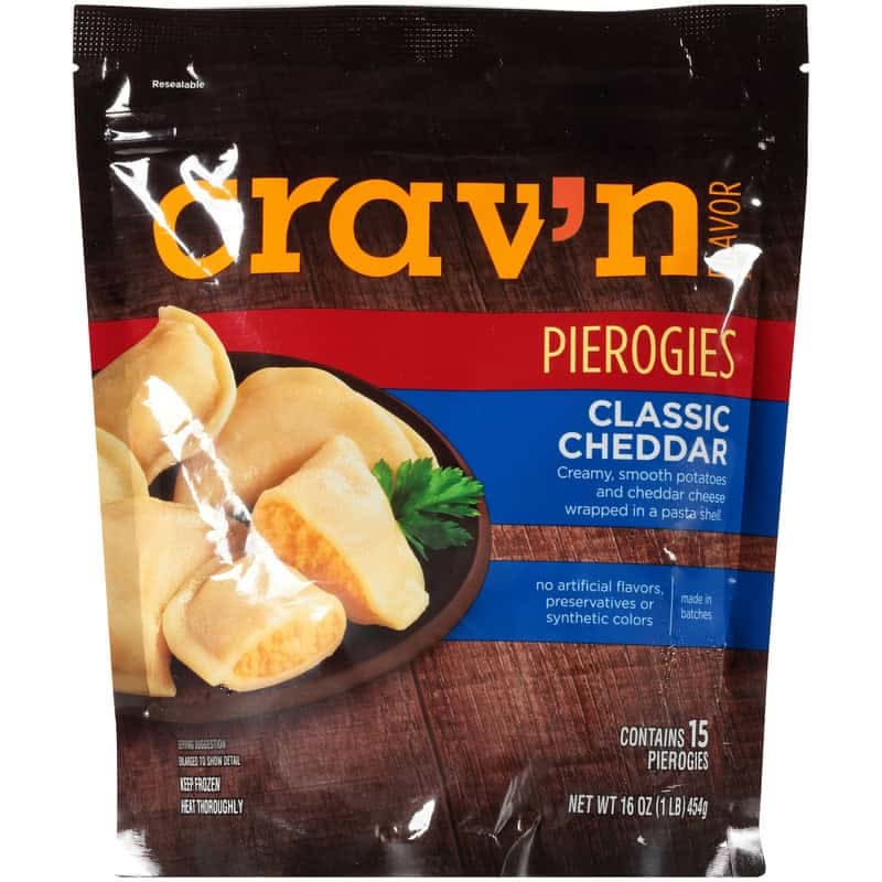 Crav’n Classic Cheddar Pierogies 16 oz