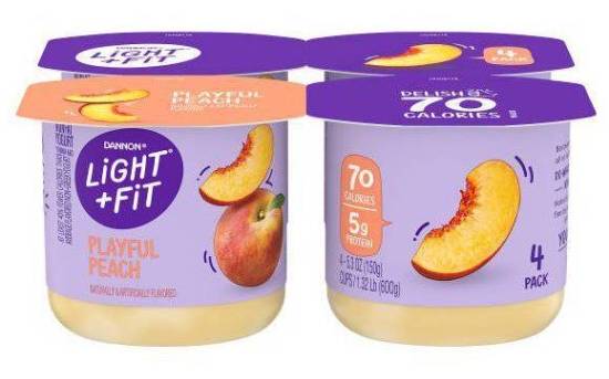Light + Fit Playful Peach 4-5.3 oz
