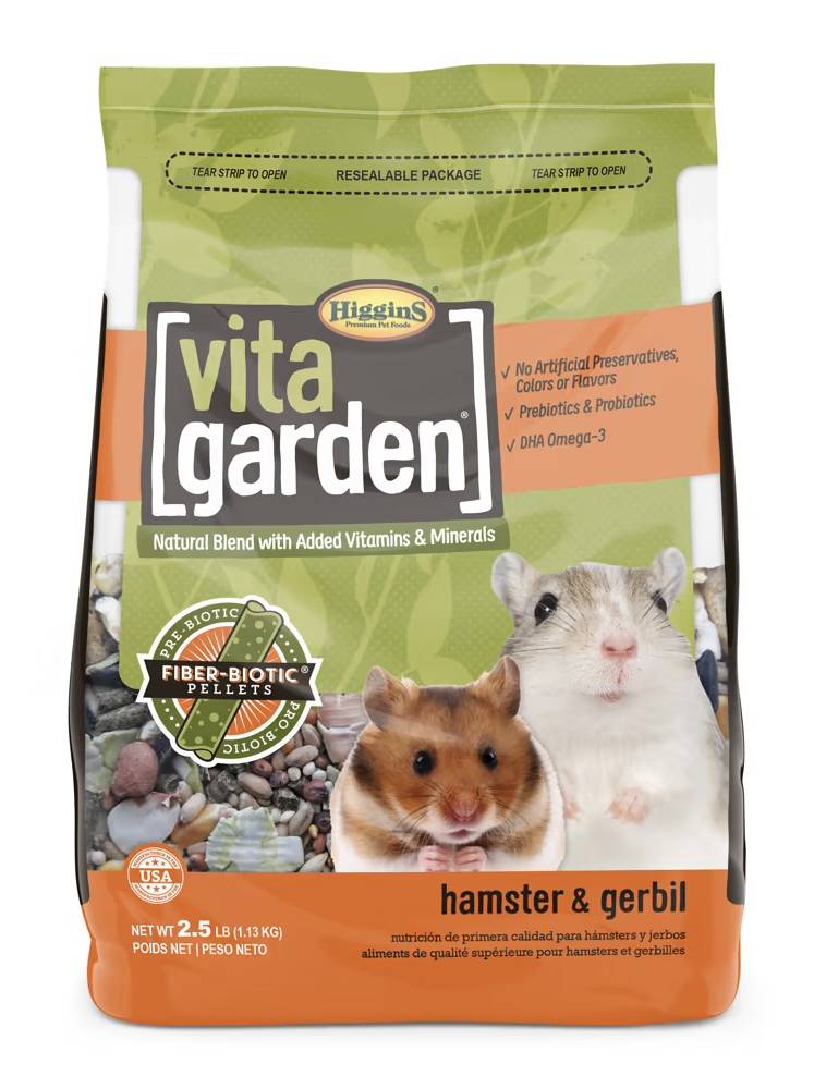 Huggins Vita Garden Hámster & Gerbil 2.5 lbs