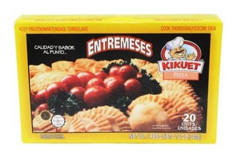 Kikuet Entremeses con Sabor a Pizza 20 ct