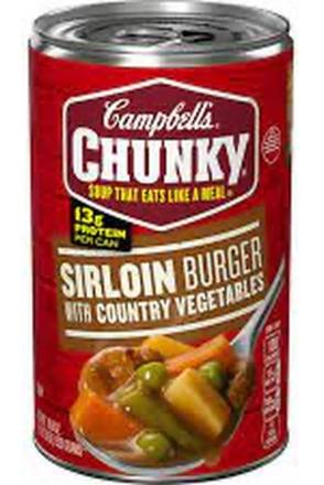 Campbell's Chunky Sirloin Burger with Country Vegetables 19 oz