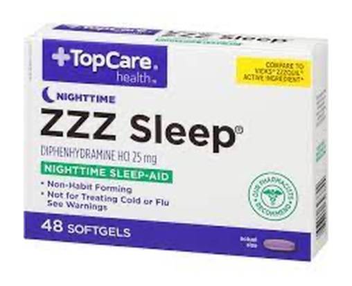 TopCare Health Nighttime ZZZ Sleep 24 Softgels