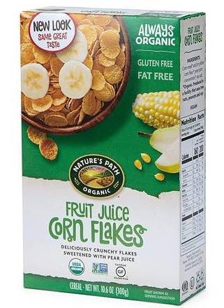 Nature’s Path Organic Fruit Juice Corn Flakes